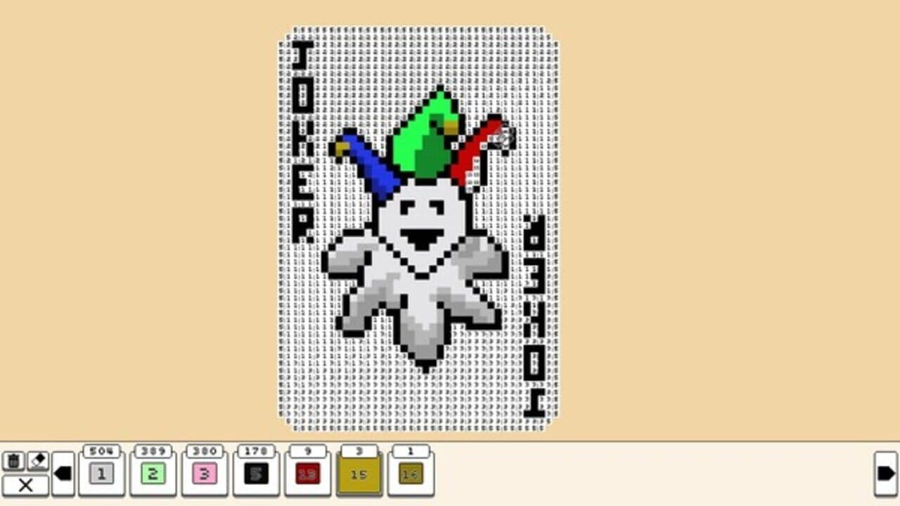 Coloring Pixels: Playing Cards screenshot 1