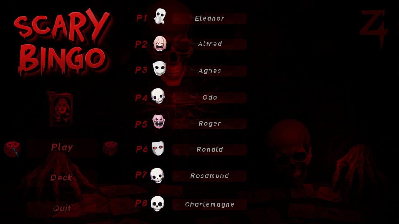 Scary Bingo screenshot 1