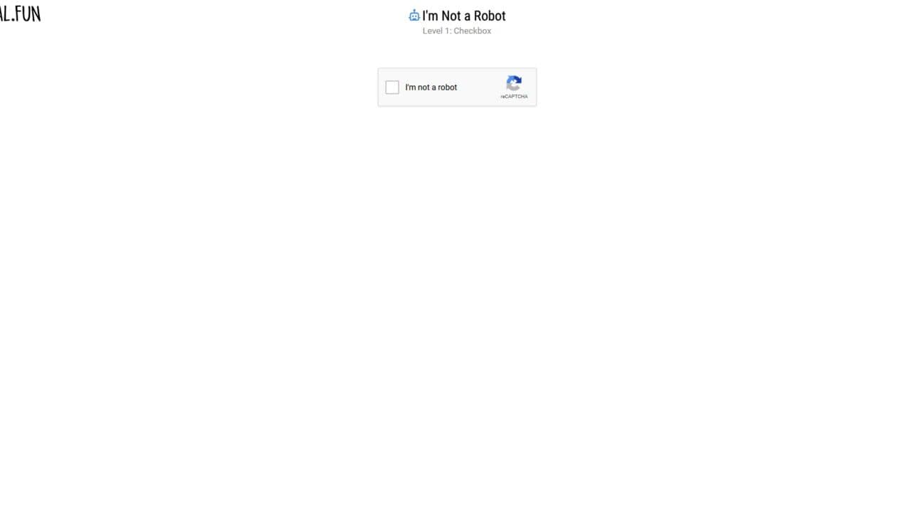 I'm Not a Robot screenshot 1