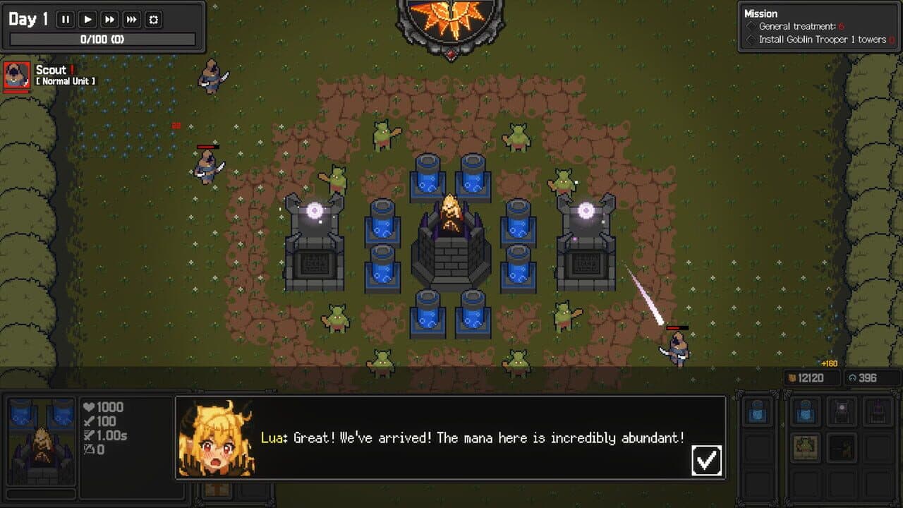 Mawang: Dark Lord Defense screenshot 1