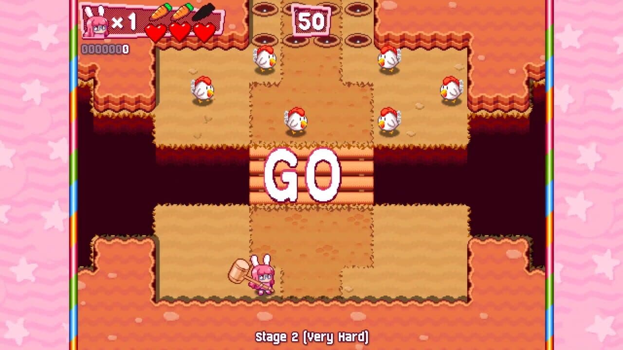 Hyper Bun Buster: Rocket Hammer Action screenshot 1