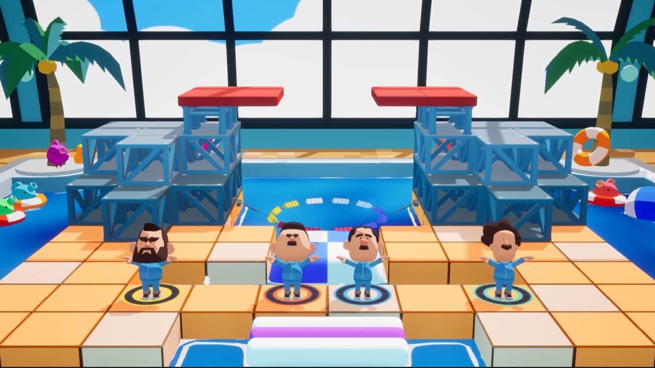 Blokes on Blocks! screenshot 1