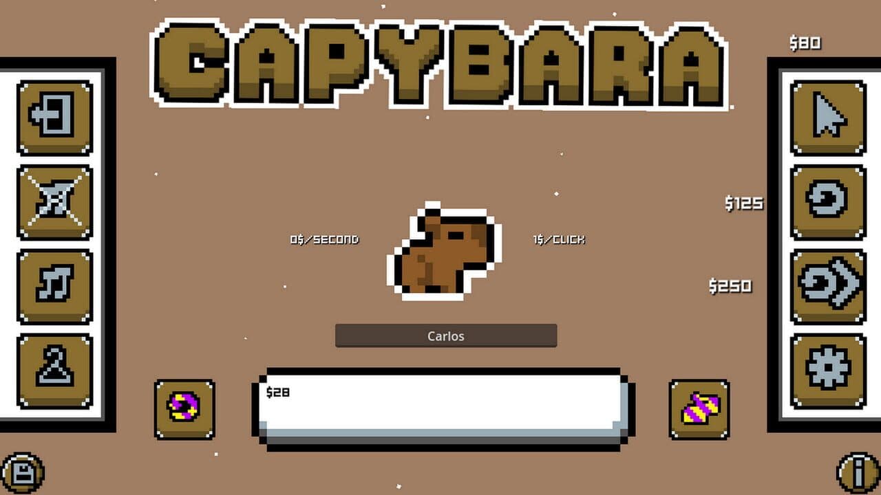 Capybara Achievement Clicker screenshot 1