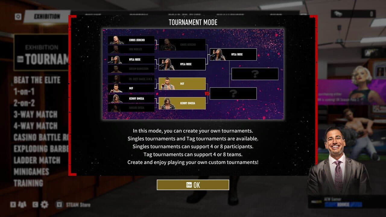 All Elite Wrestling: Fight Forever - Rated Gold Superstar Pack thumbnail 2