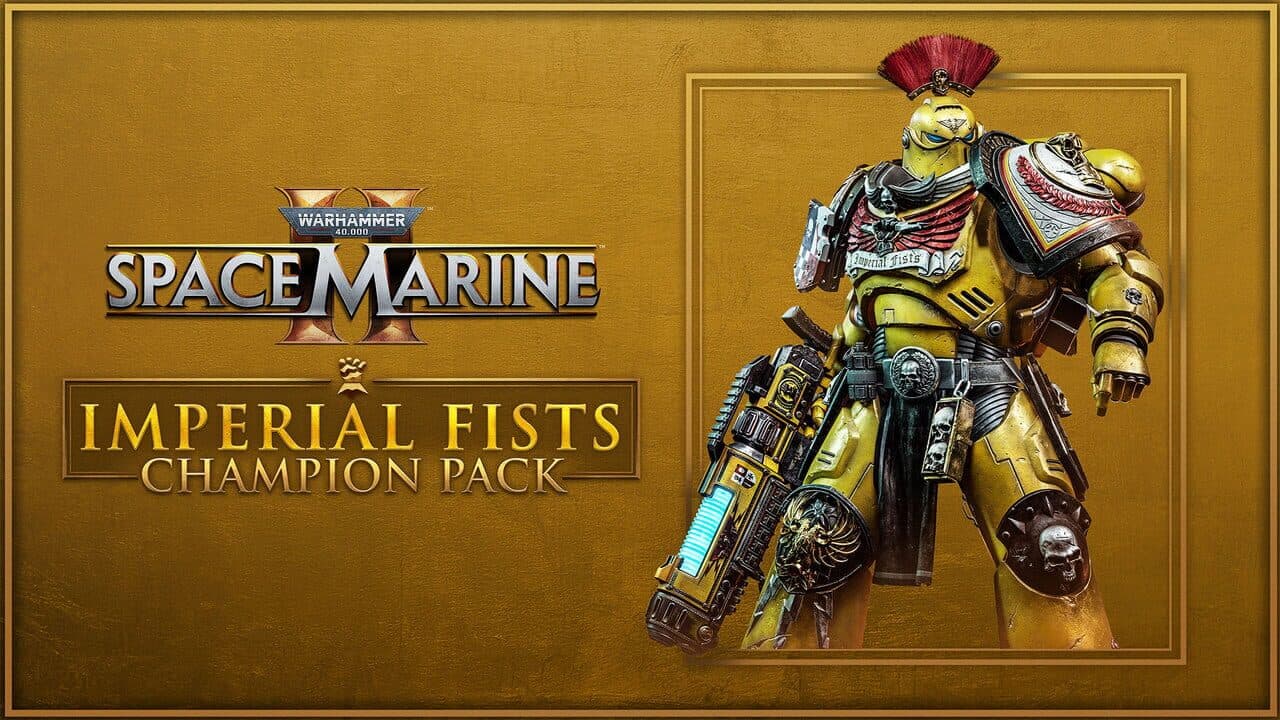 Warhammer 40,000: Space Marine II - Imperial Fists Champion Pack thumbnail 2
