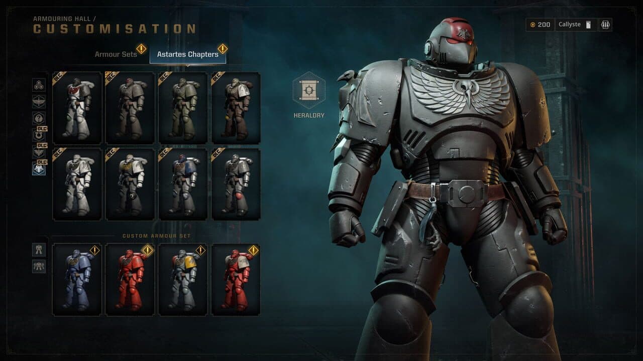 Warhammer 40,000: Space Marine II - Raven Guard Cosmetic Pack thumbnail 15