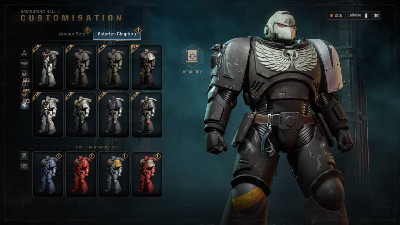 Warhammer 40,000: Space Marine II - Raven Guard Cosmetic Pack thumbnail 8