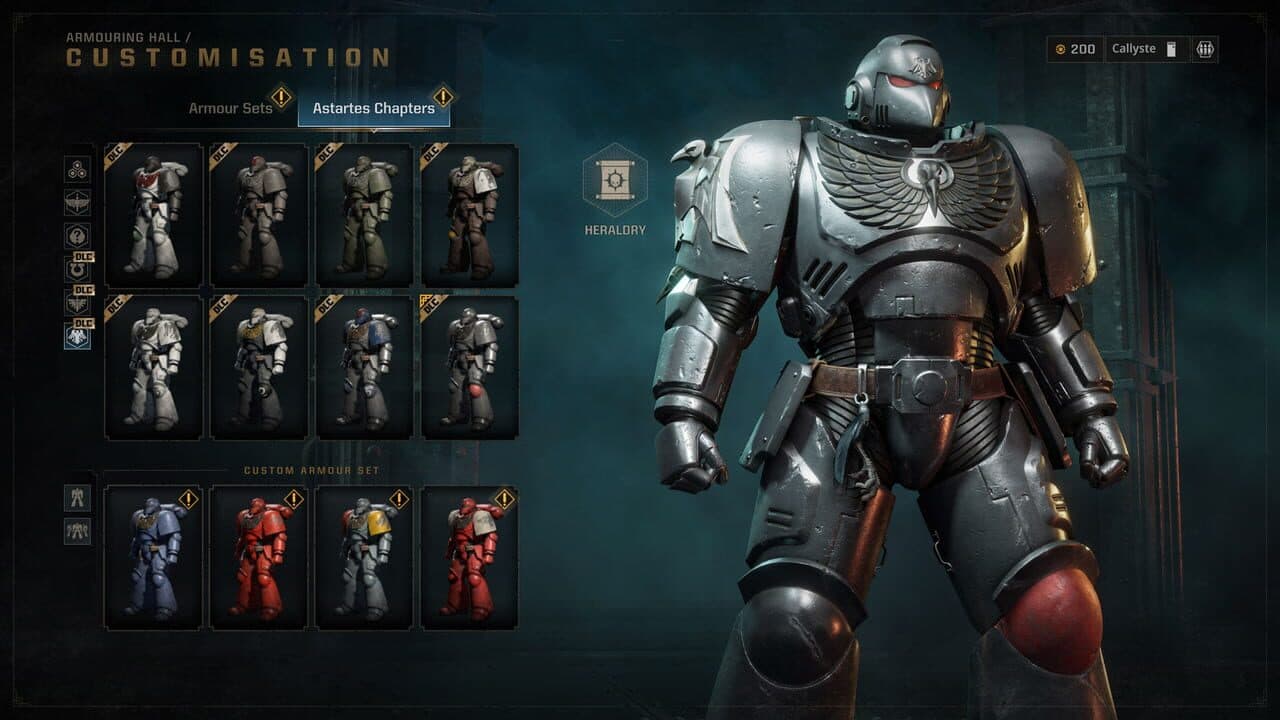 Warhammer 40,000: Space Marine II - Raven Guard Cosmetic Pack thumbnail 11