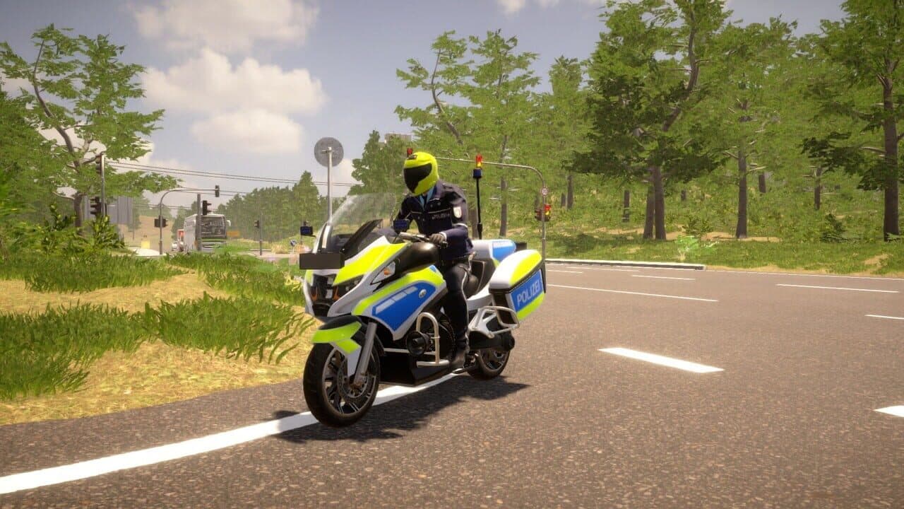 Autobahn Police Simulator 3: Police Motorcycle screenshot 1