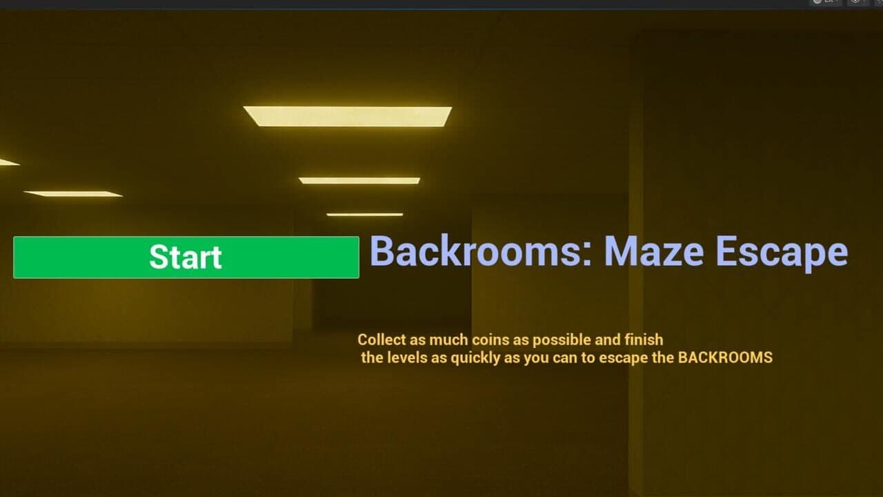 The Backrooms: Maze Escape screenshot 1