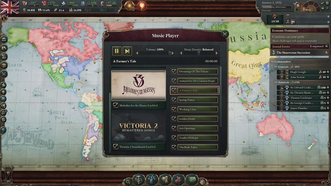 Victoria 3: Melodies for the Masses Music Pack thumbnail 2