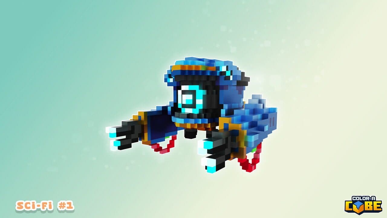 Color-A-Cube: Scifi Pack #1 thumbnail 8