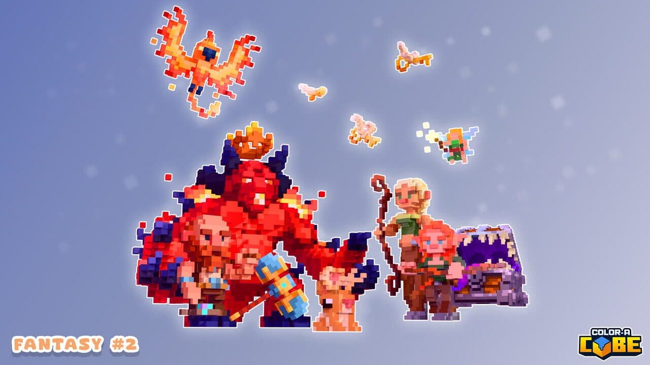 Color-A-Cube: Fantasy Pack #2 thumbnail 10
