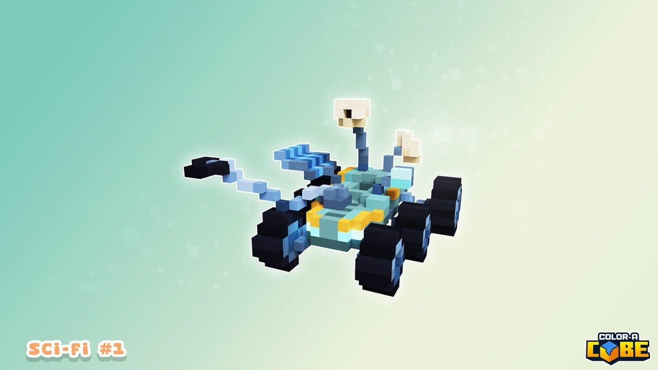 Color-A-Cube: Scifi Pack #1 screenshot 1