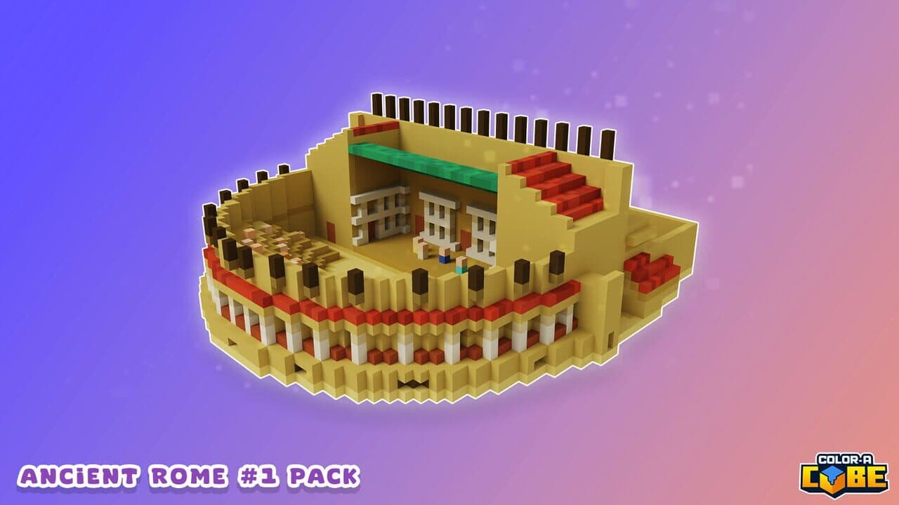 Color-A-Cube: Ancient Rome Pack #1 thumbnail 10
