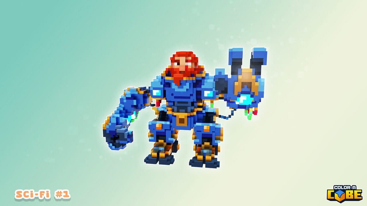 Color-A-Cube: Scifi Pack #1 thumbnail 3
