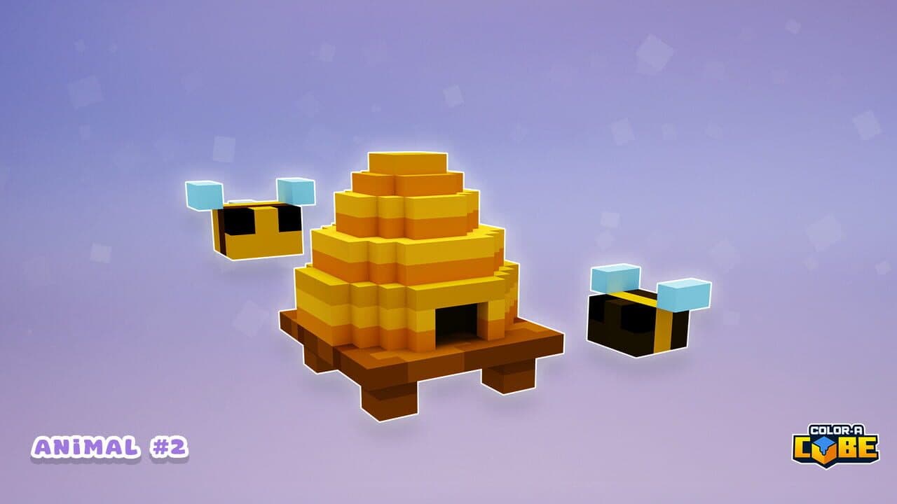 Color-A-Cube: Farm Animal Pack #2 screenshot 1