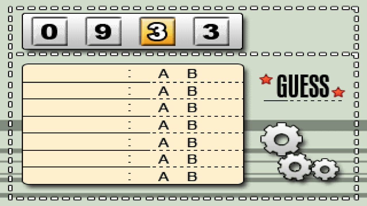 Bulls and Cows screenshot 1