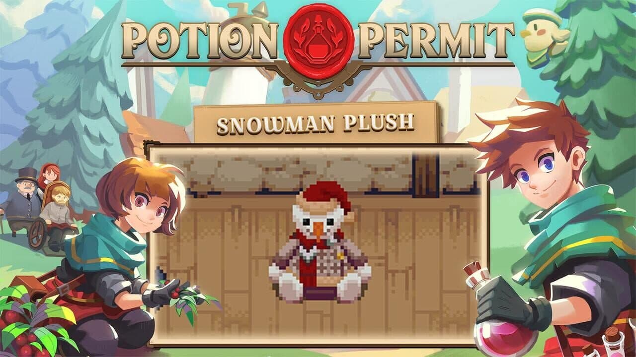 Potion Permit: Snowman Plush Toy screenshot 1