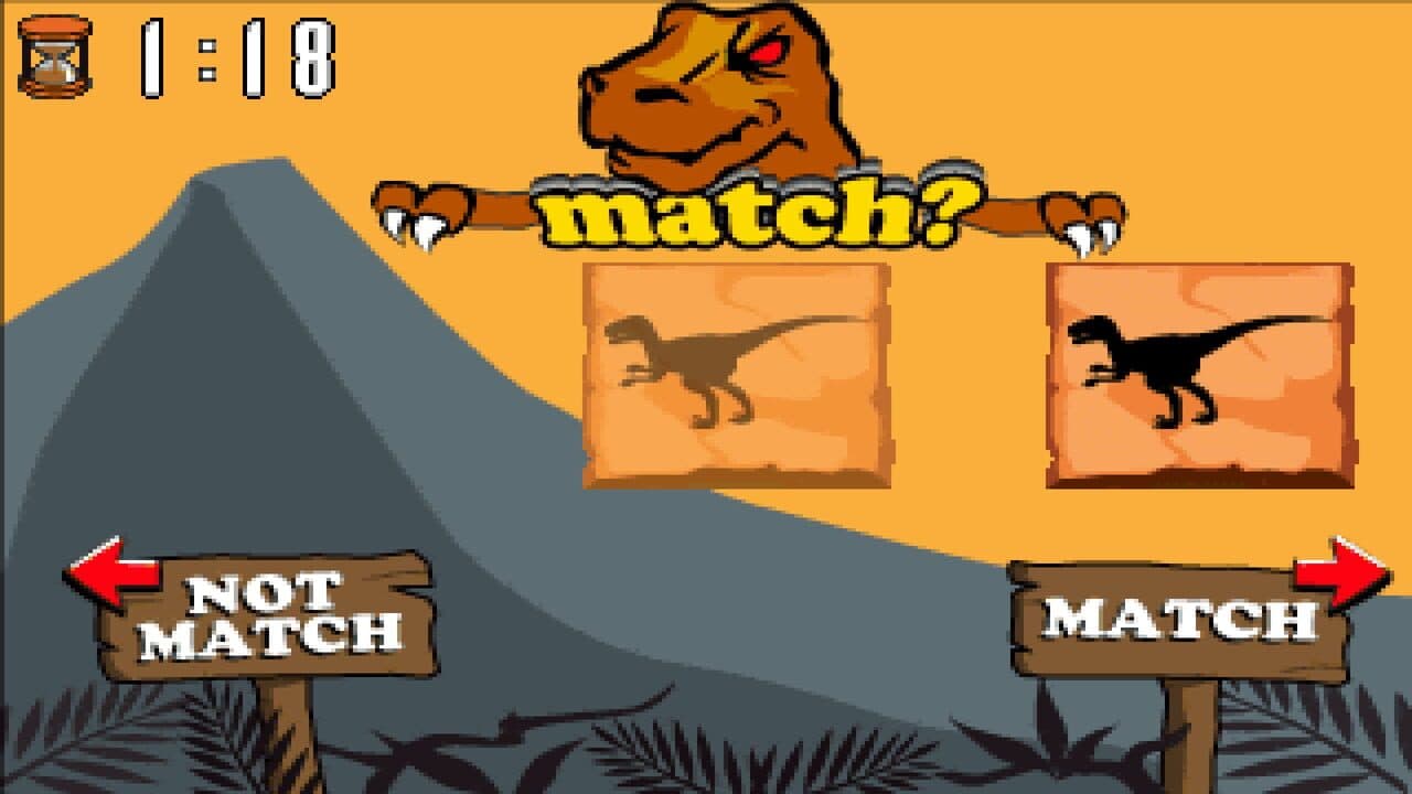 T-Rex Memory Match screenshot 1