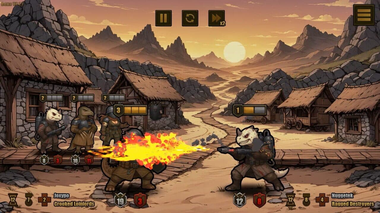 Auto Jurassic Knights screenshot 1