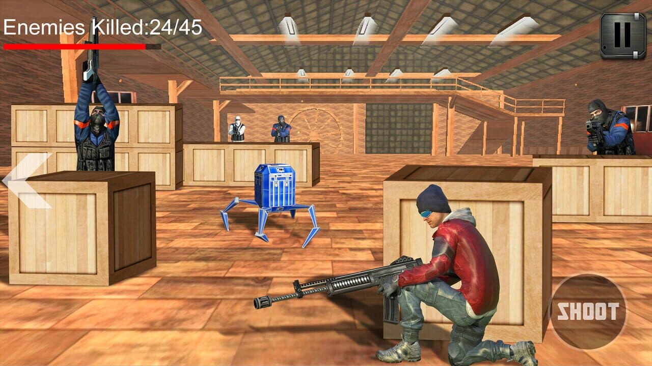 Indoor Sniper Shooting Alpha Strike in Corona Virus Lockdown screenshot 1