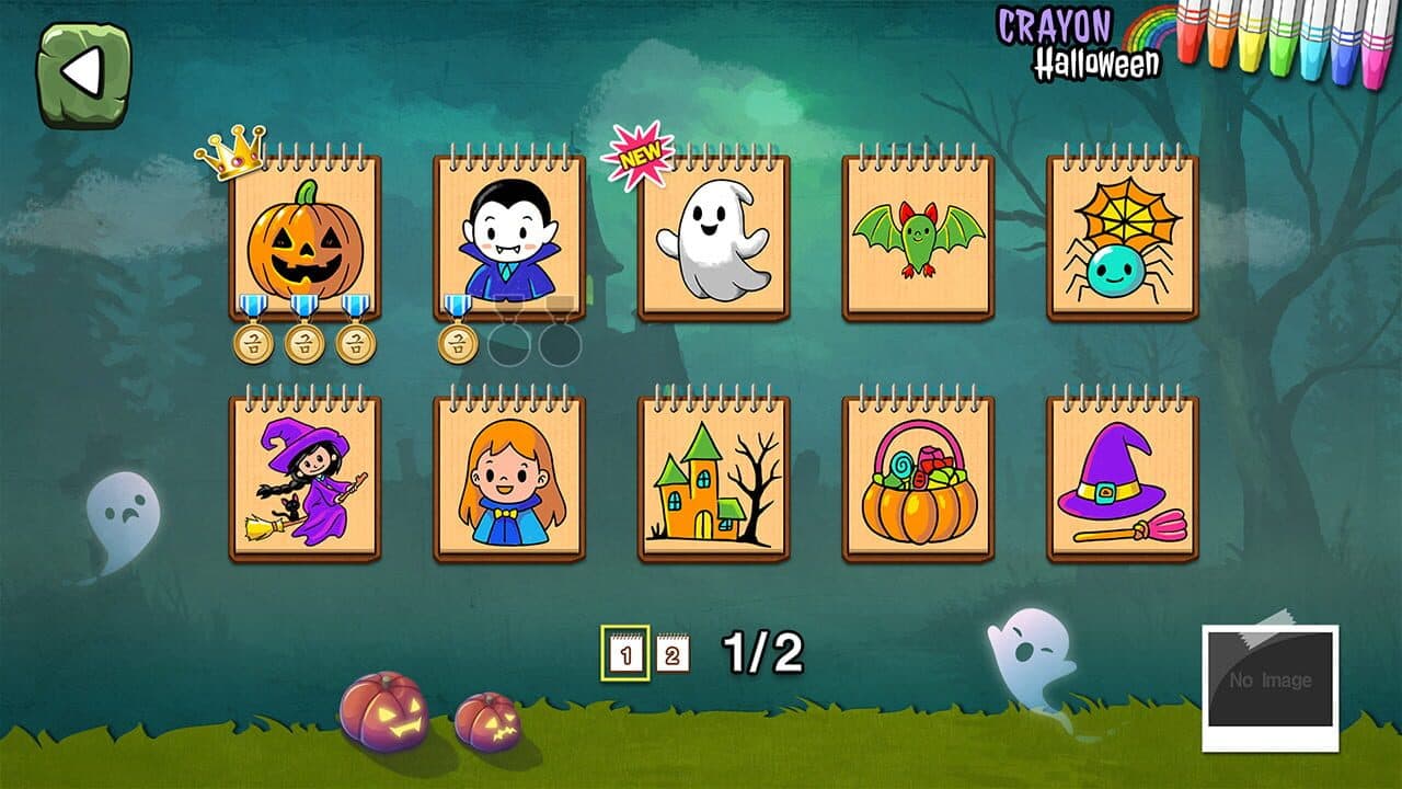 Crayon Halloween thumbnail 2