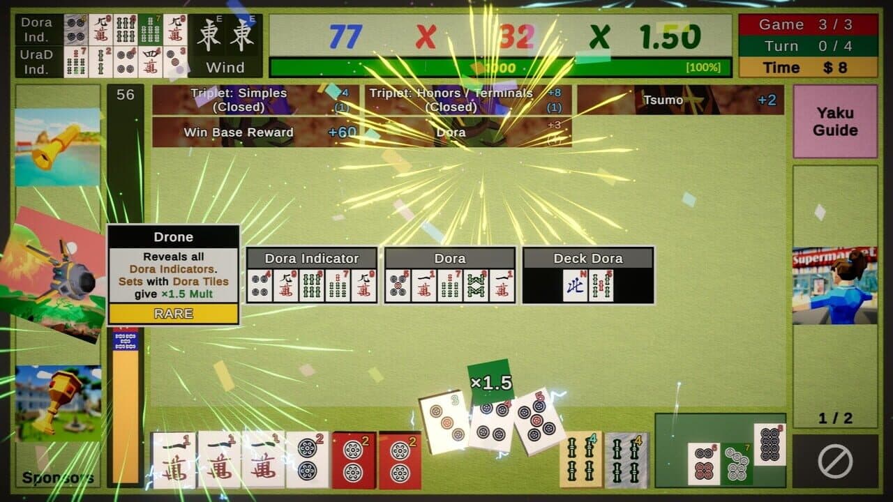 Showdown! Mahjong Tutorial Included thumbnail 4