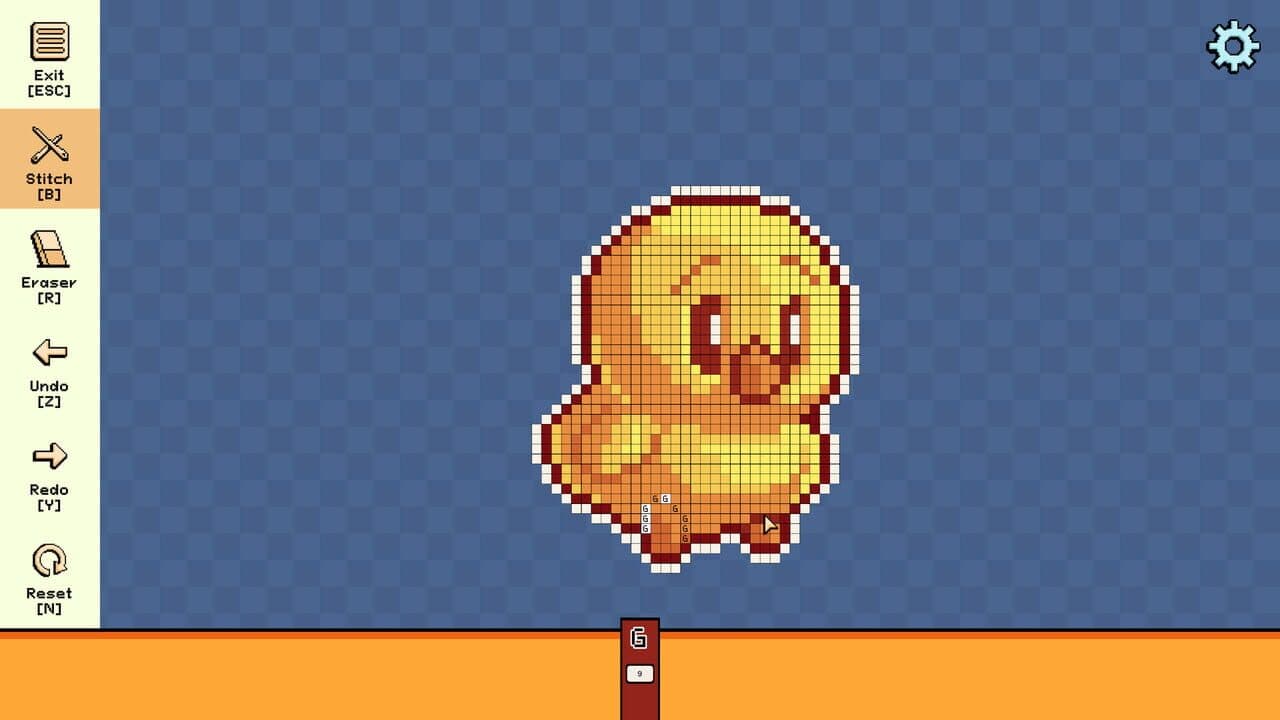 Pixel Cross Stitch Color by Number: Cute Pack screenshot 1