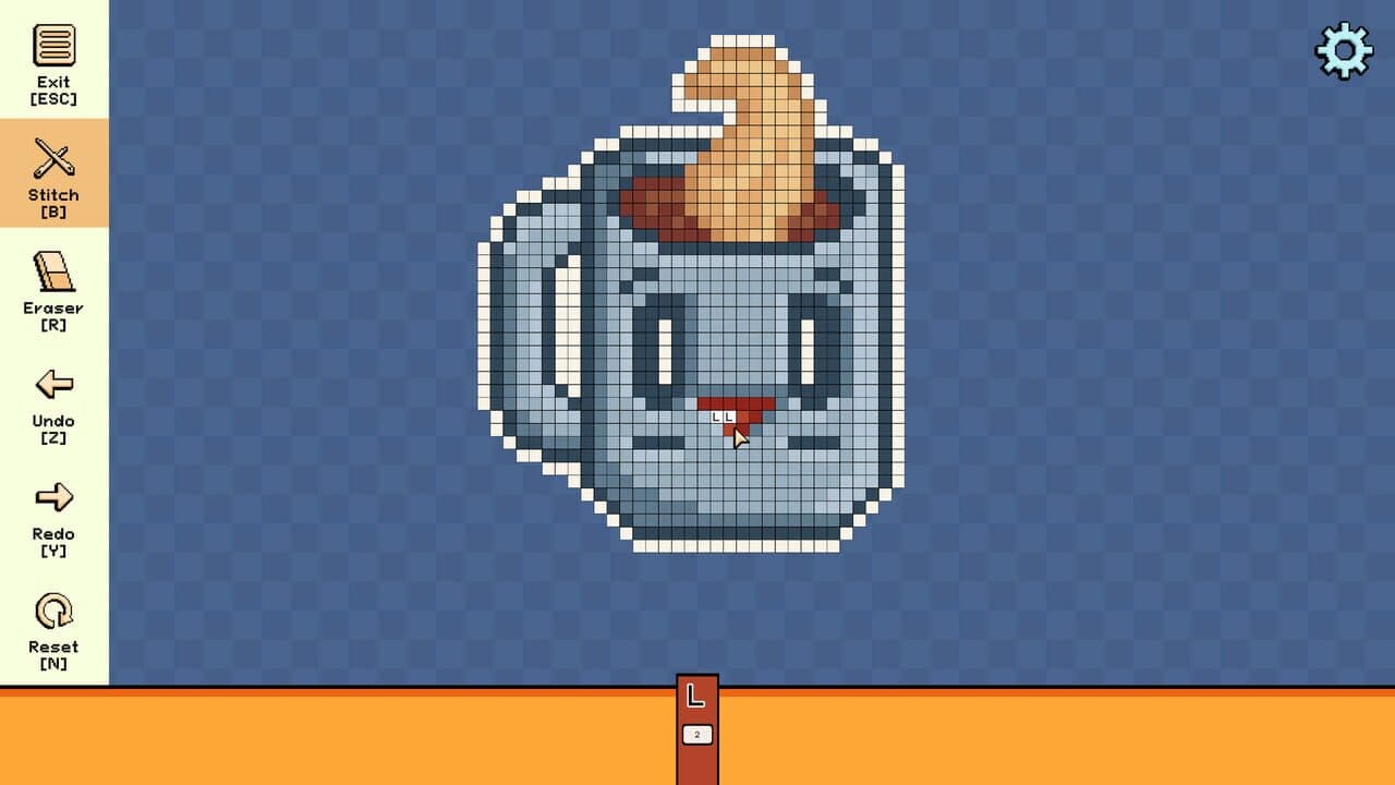 Pixel Cross Stitch Color by Number: Cute Pack 2 screenshot 1