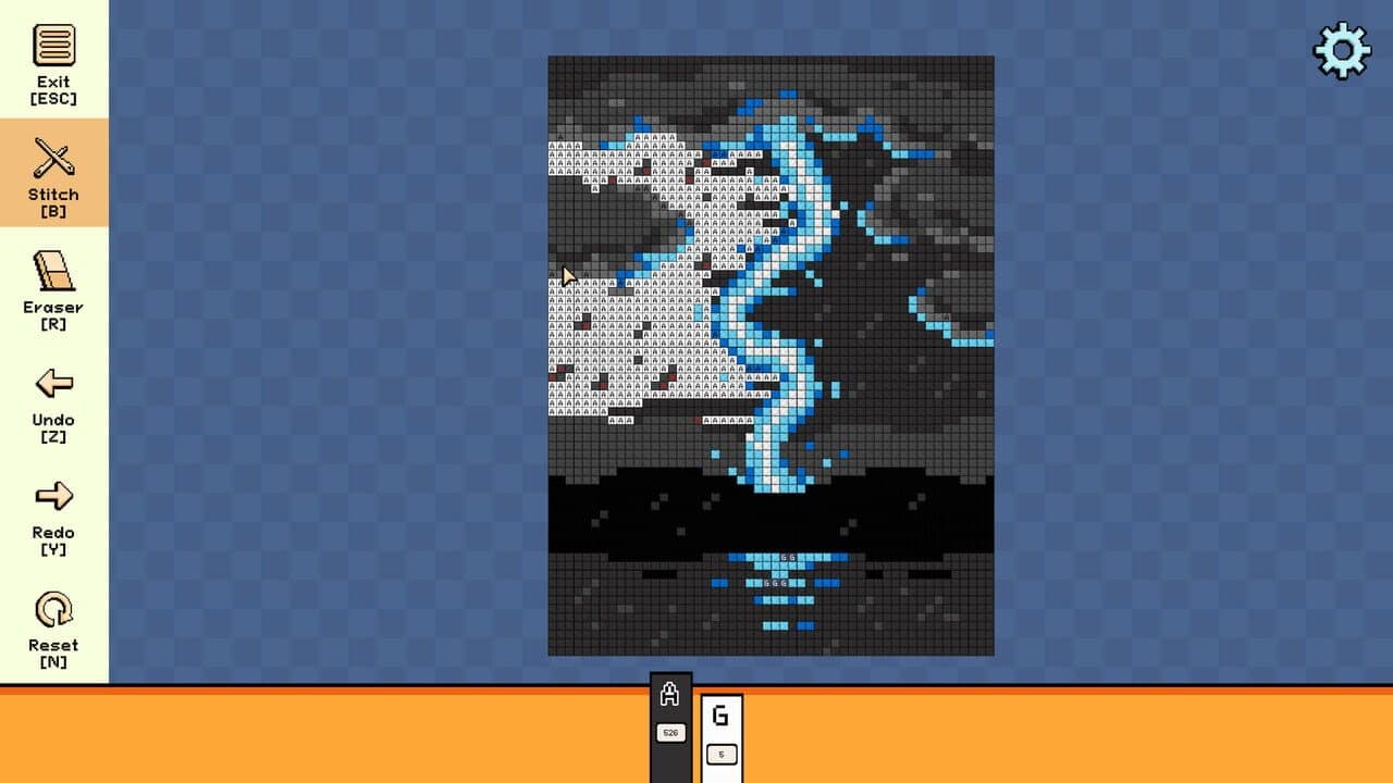Pixel Cross Stitch Color by Number: Landscapes Pack 5 screenshot 1