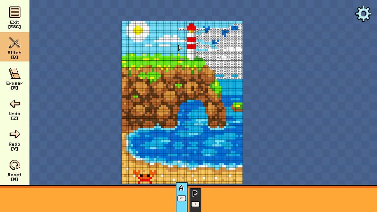 Pixel Cross Stitch Color by Number: Landscapes Pack 5 thumbnail 3
