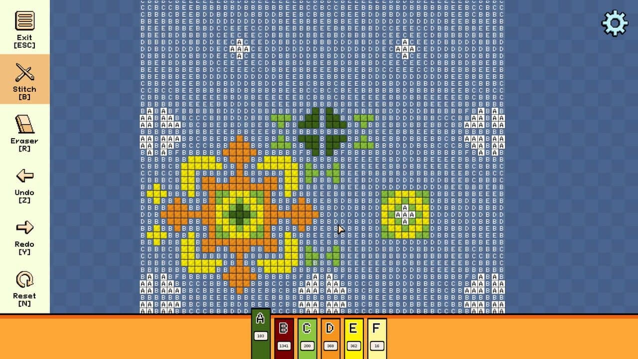 Pixel Cross Stitch: Color by Number - Simple Patterns Pack 5 thumbnail 4
