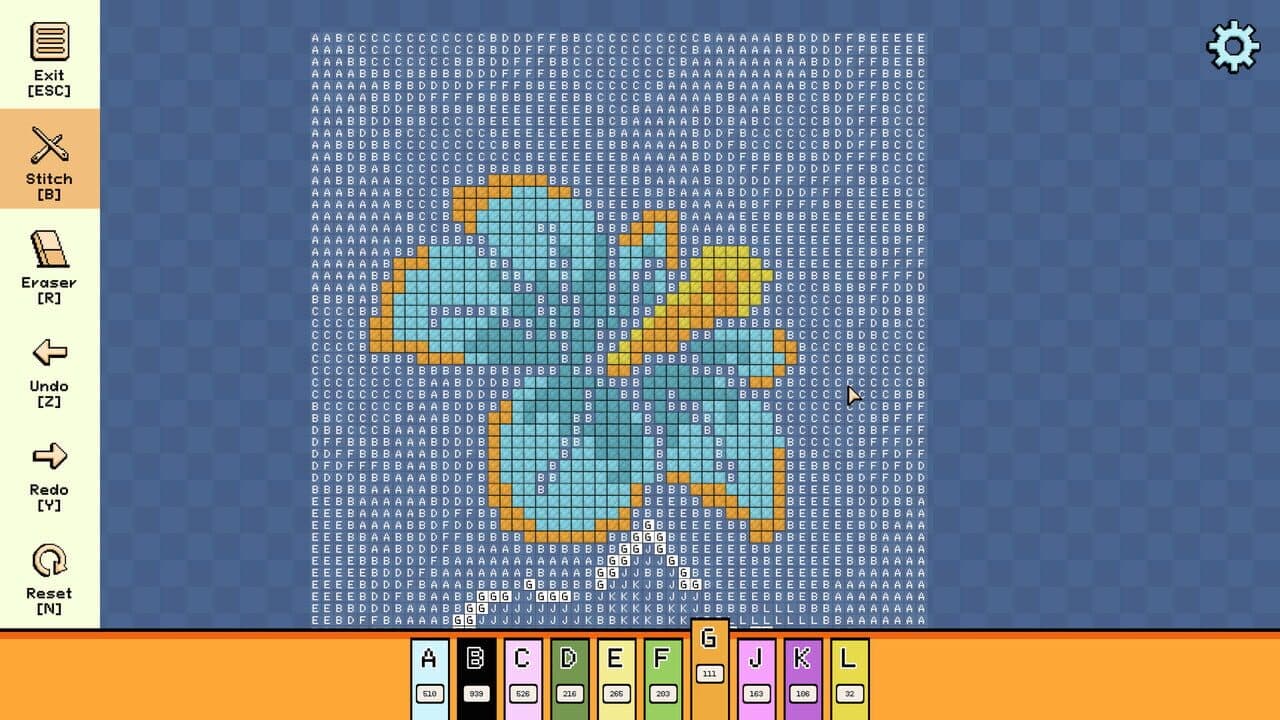 Pixel Cross Stitch: Color by Number - Simple Nature Pack 2 thumbnail 4