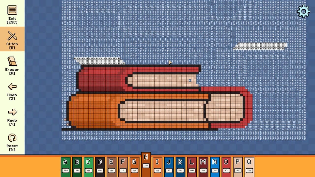 Pixel Cross Stitch: Color by Number - Back To School Pack thumbnail 3