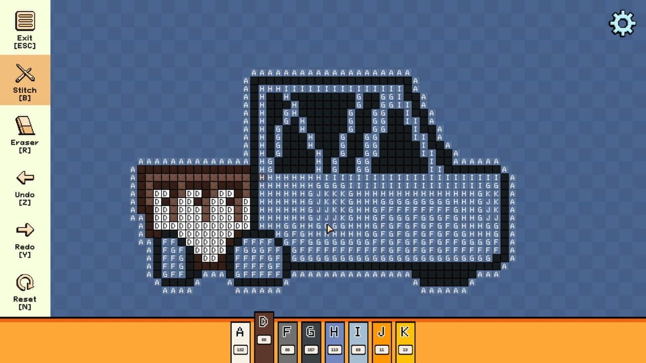 Pixel Cross Stitch: Color by Number - Tiny Vehicles Pack thumbnail 4