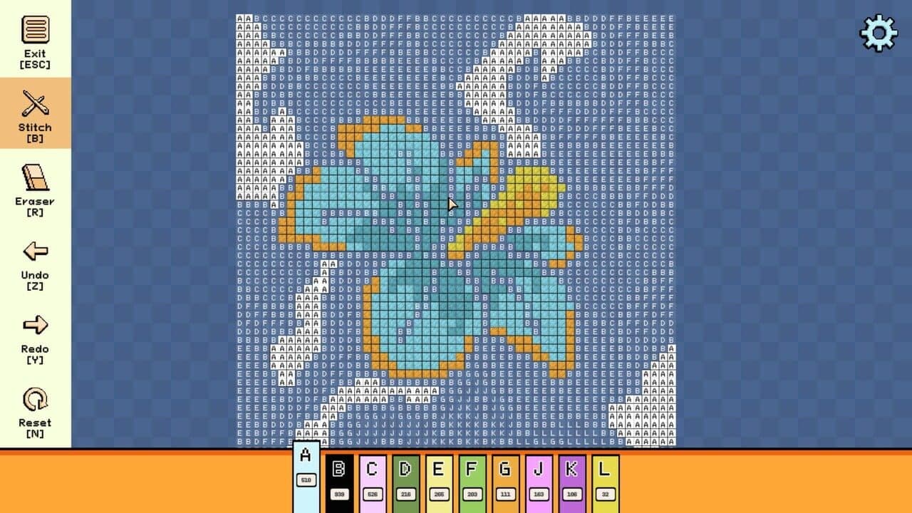 Pixel Cross Stitch: Color by Number - Simple Nature Pack 2 thumbnail 7