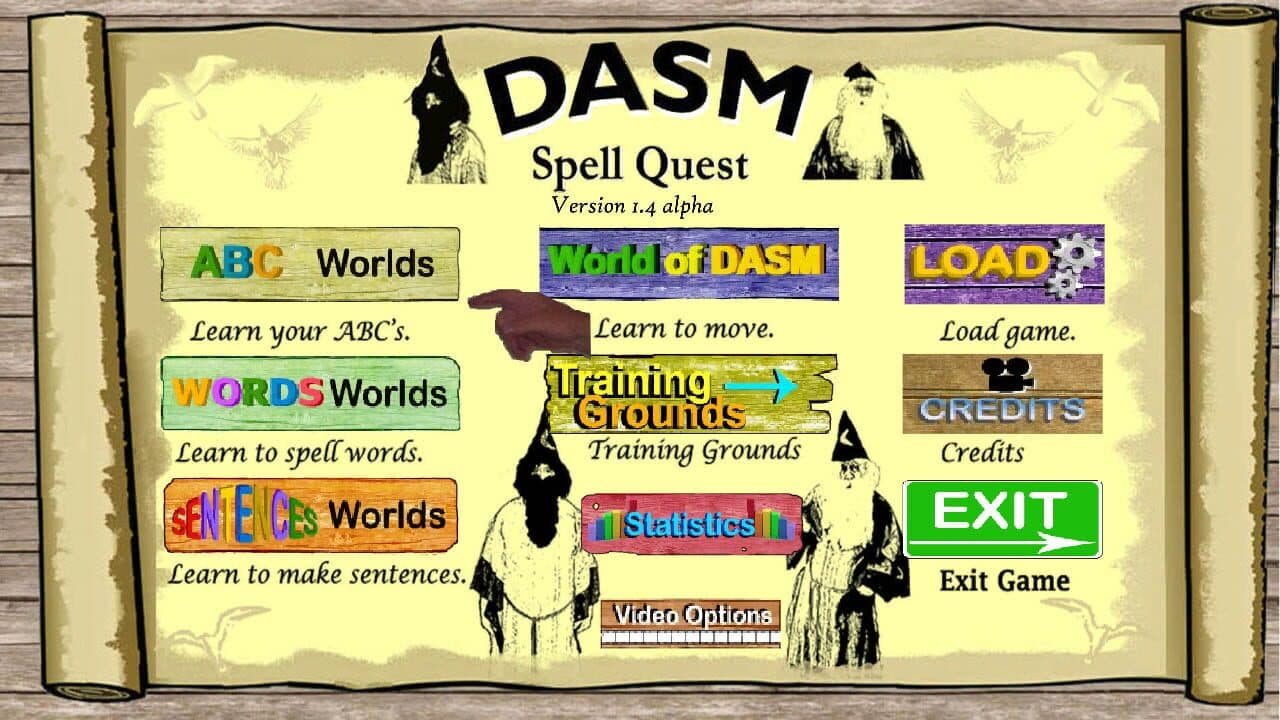 World of DASM: DASM Spell Quest screenshot 1