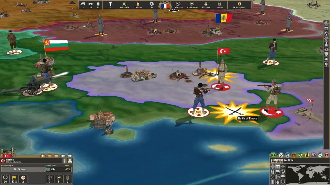 Making History: The Great War screenshot 1