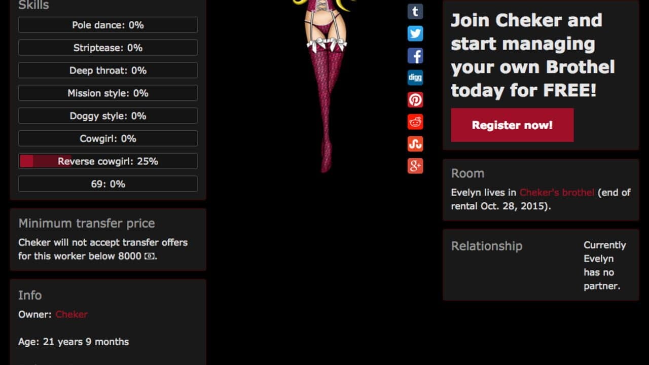 BrothelManager screenshot 1