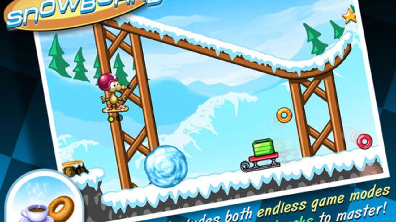 Rat on a Snowboard screenshot 1