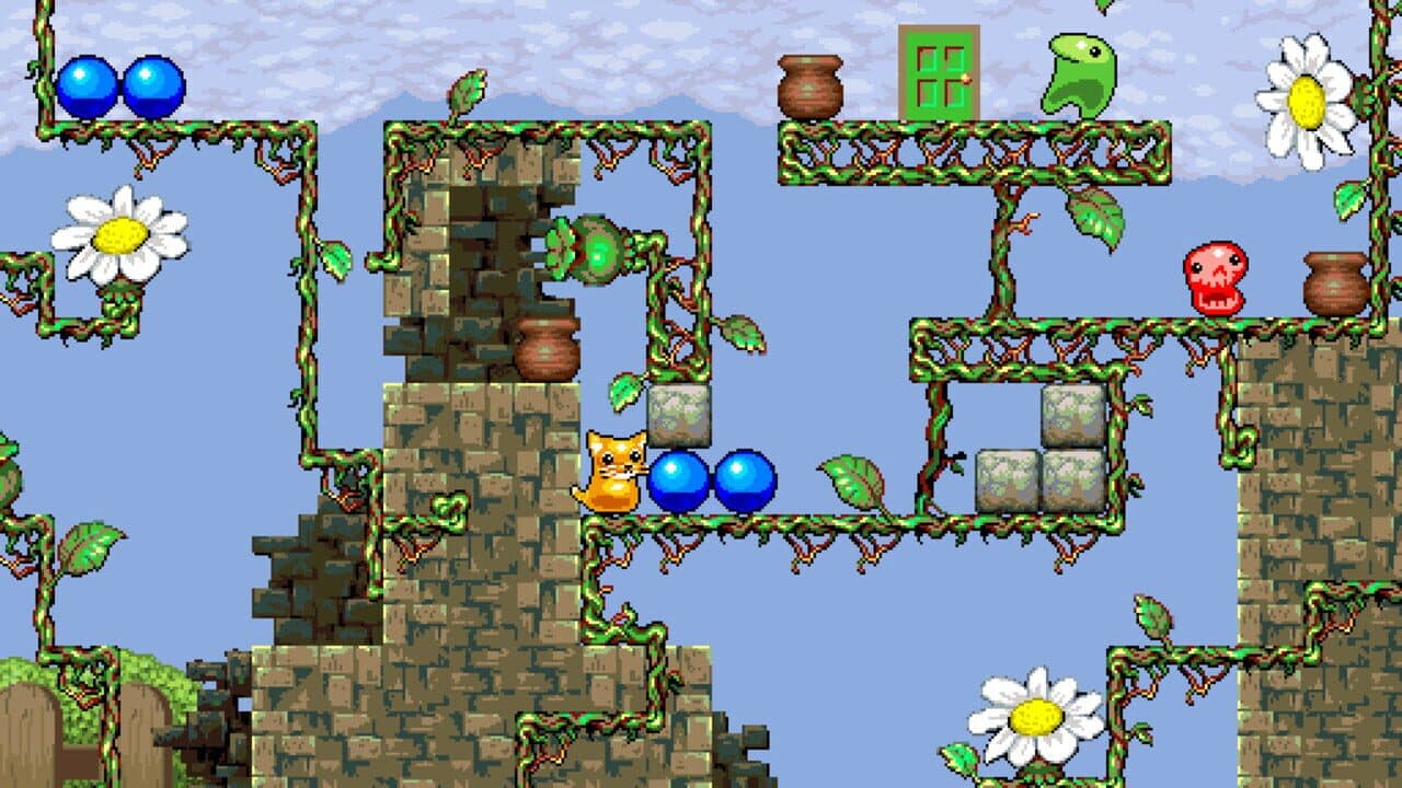 Kitty Kitty Boing Boing: the Happy Adventure in Puzzle Garden! screenshot 1