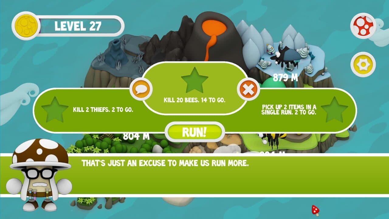 Wacky Spores: The Chase screenshot 1