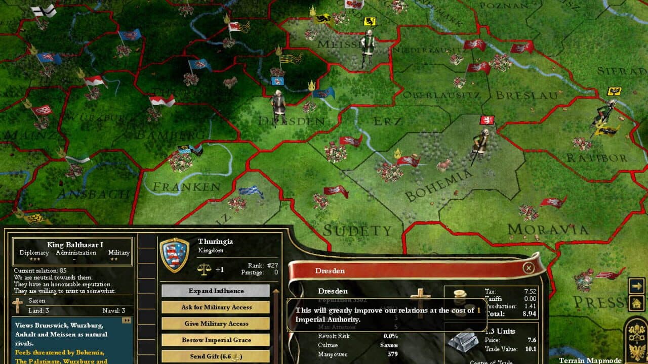 Europa Universalis III: Heir to the Throne thumbnail 5