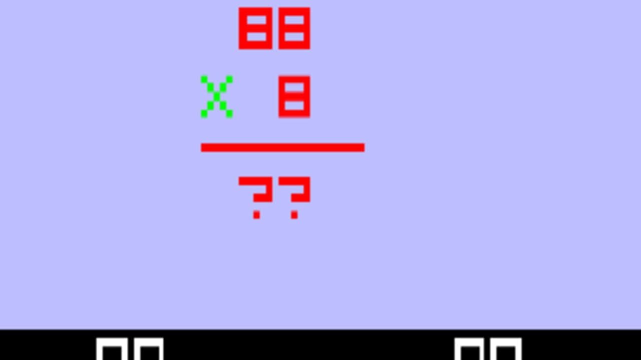 Videocart-7: Math Quiz II - Multiplication & Division screenshot 1