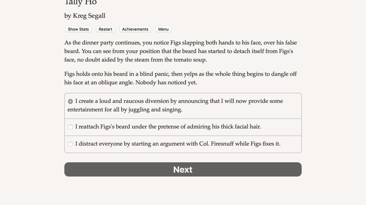 Tally Ho screenshot 1