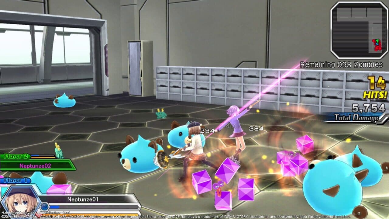 Megatagmension Blanc + Neptune VS Zombies thumbnail 2