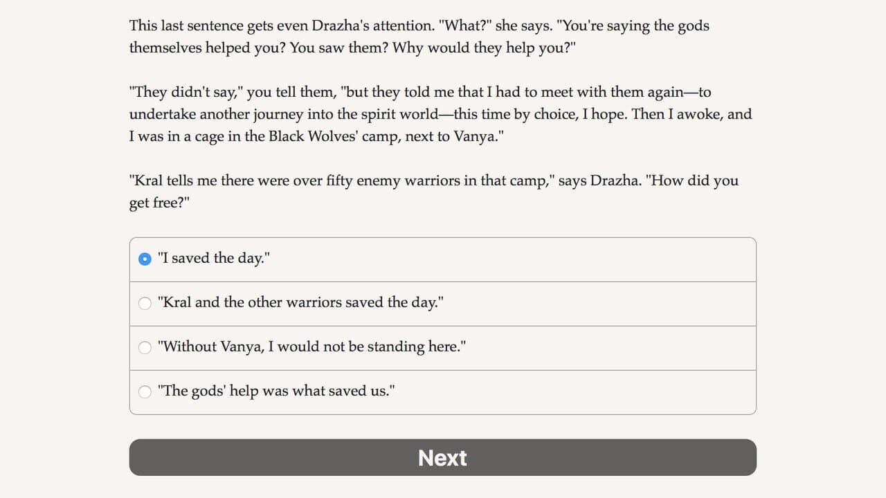 Saga of the North Wind screenshot 1