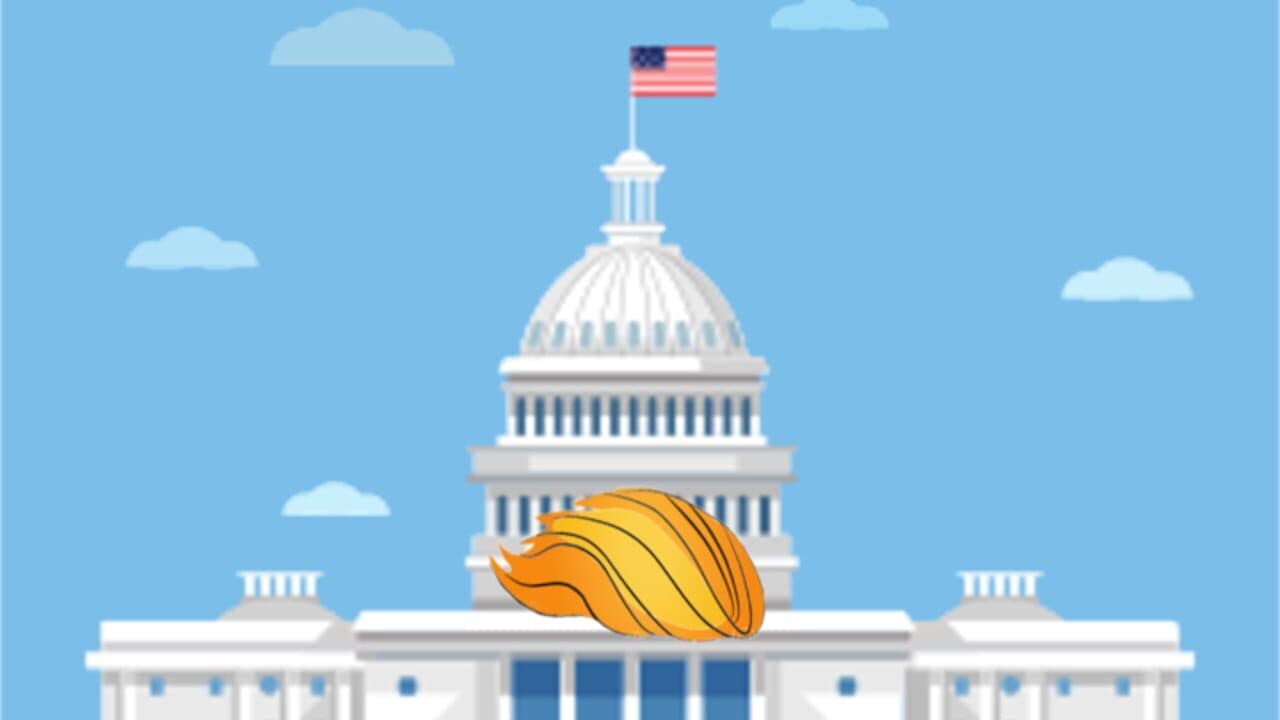Flappy Trumpadore screenshot 1