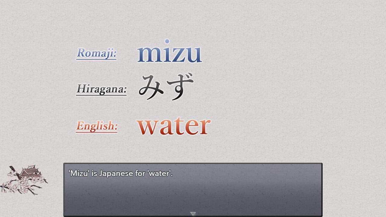 Learn Japanese to Survive! Hiragana Battle screenshot 1